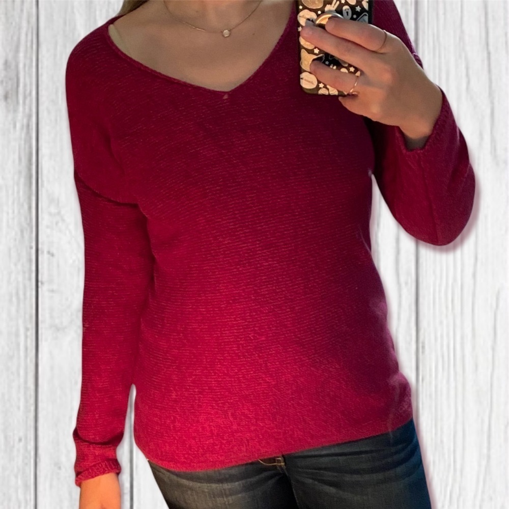 Dark Red Old Navy Sweater